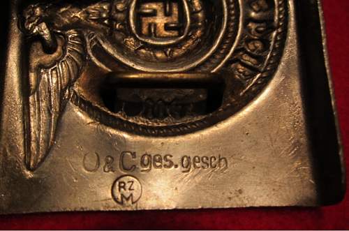 SS EM Buckle year of manufacture timeline