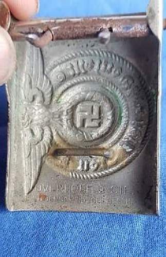 My first SS buckle.