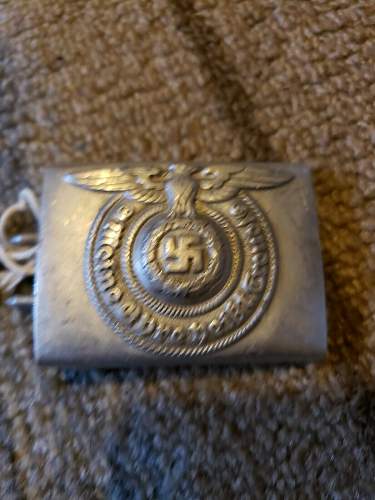 SS belt buckle: 822/38: real or fake ?