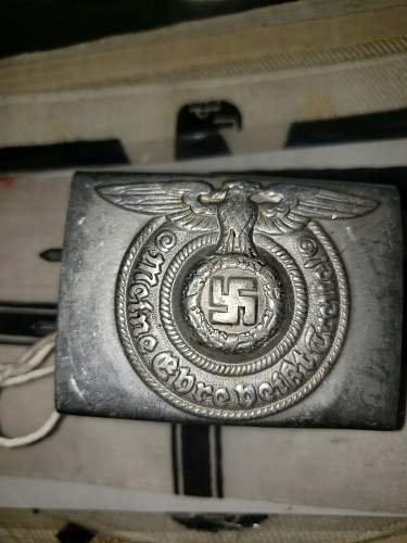 SS belt buckle: 822/38: real or fake ?