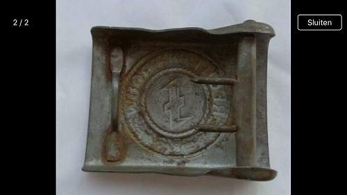 Indentifying authencity of this Dutch SS beltbuckle