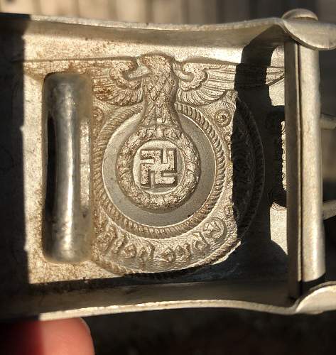 Help with authenticity of SS Belt Buckle