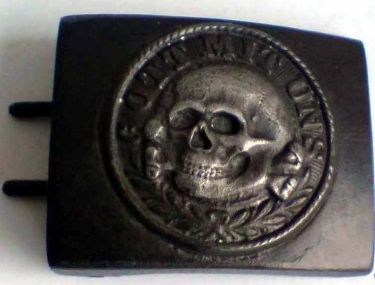 Totenkopf Skull Belt Buckle