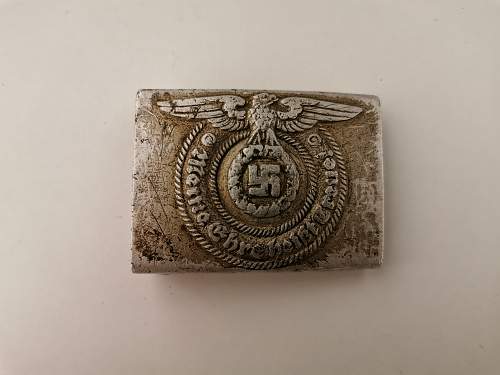 36/39  belt buckle - original or fake?