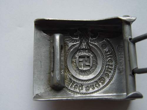 SS NCO  Belt Buckle real???