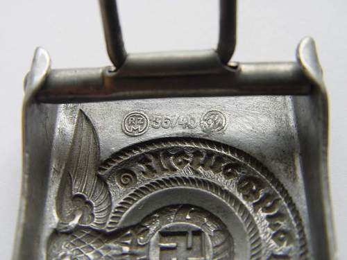 SS NCO  Belt Buckle real???