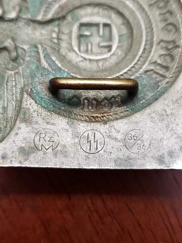 RZM 36/36 SS Buckle my grandfather brought home