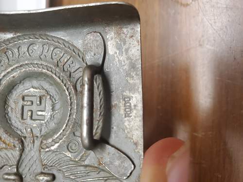 RODO SS buckle brought back by my great-grandfather