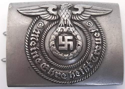 SS belt buckles: real or fake?