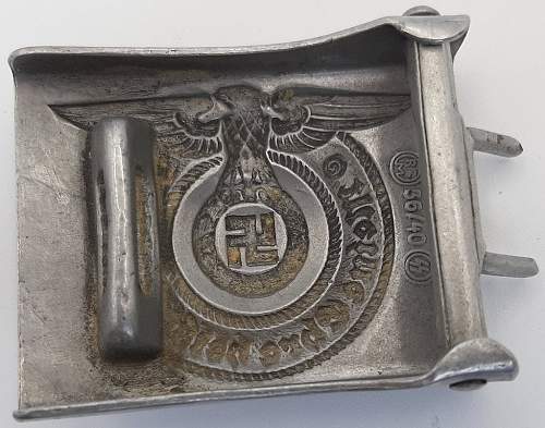 SS belt buckles: real or fake?