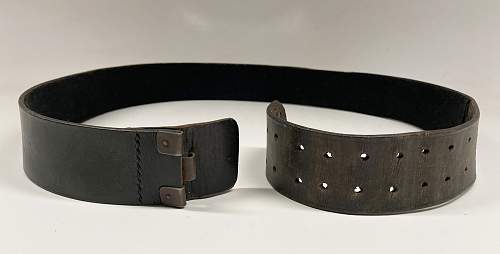 SS Belt - Need advice on maker/authenticity?