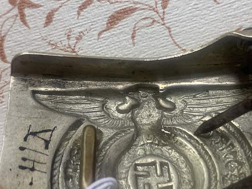 Cracked  Wing SS Buckle