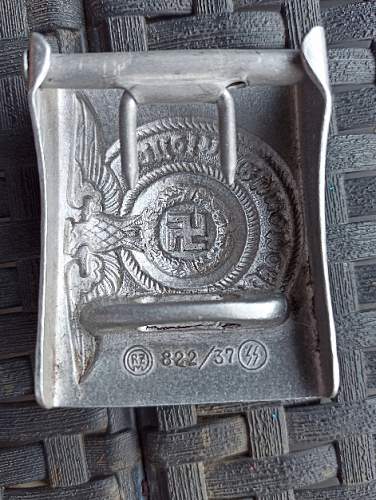 ss 822/37 buckle