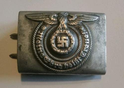 Fake SS buckle…