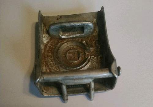 Fake SS buckle…