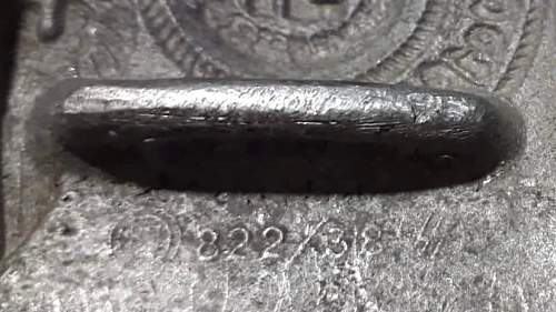 SS belt buckle: 822/38: real or fake ?