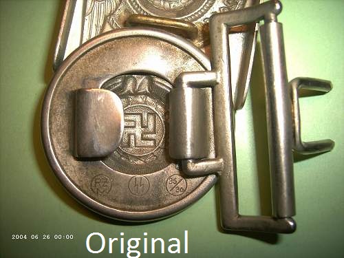 SS Officers Original v Fake