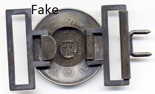 SS Officers Original v Fake