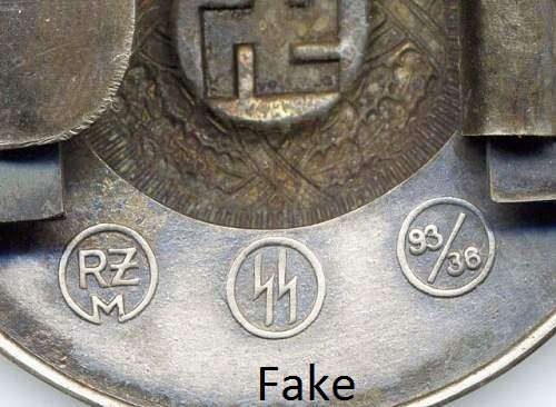 SS Officers Original v Fake