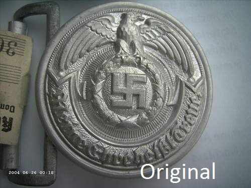 SS Officers Original v Fake