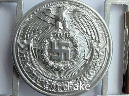 SS Officers Original v Fake