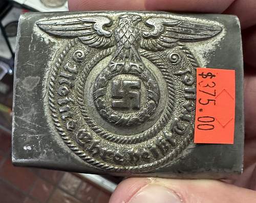 Unmarked SS steel buckle real? fake?