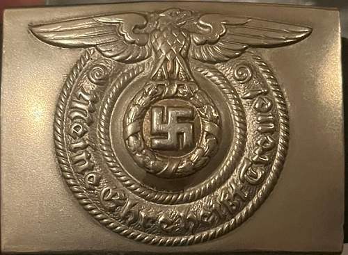 Early SS belt buckle O&amp;C, should I be buying or crying??