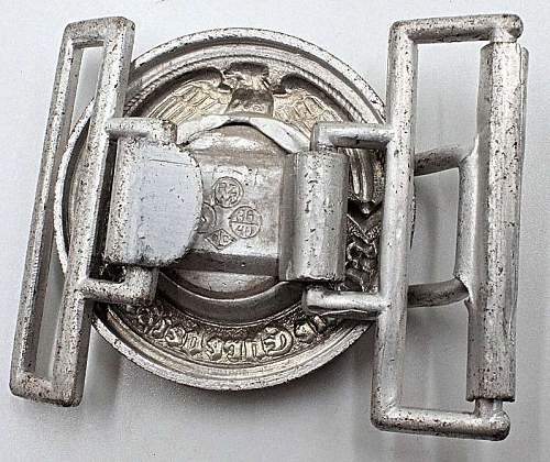 SS officer buckle 36/40 Original or Fake