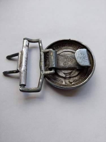 SS officer buckle, original or not?