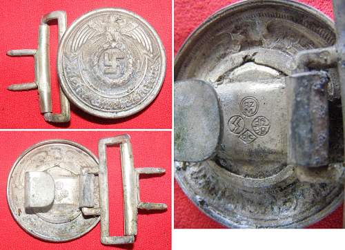 SS officer belt buckle authentic?
