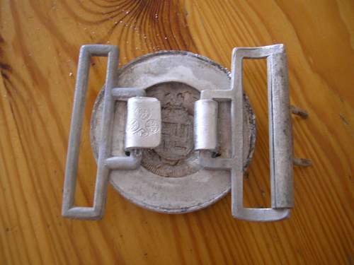 SS officer buckle