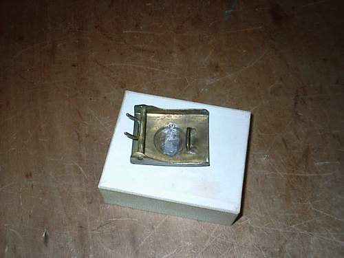 WW II Danish Wiking SS belt buckle &amp; SS buckle are original?