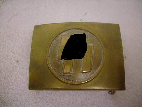 WW II Danish Wiking SS belt buckle &amp; SS buckle are original?