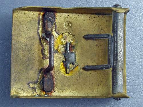 WW II Danish Wiking SS belt buckle &amp; SS buckle are original?