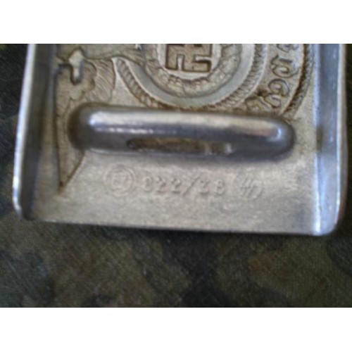 SS belt buckle: 822/38: real or fake ?