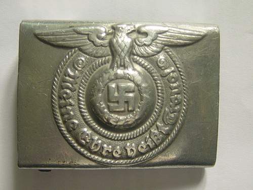 SS belt buckle: 822/38: real or fake ?