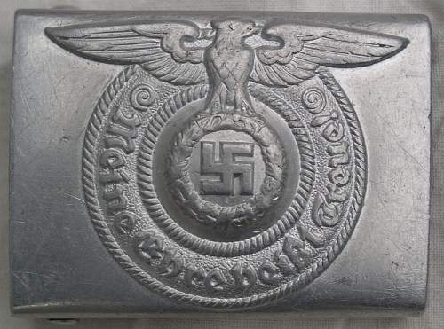 SS belt buckle: 822/38: real or fake ?