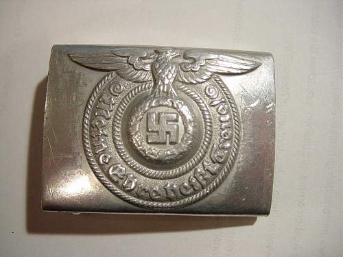 SS belt buckle: 822/38: real or fake ?