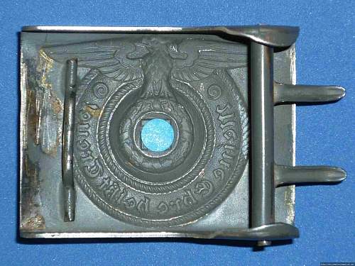 Genuine SS steel belt buckle?