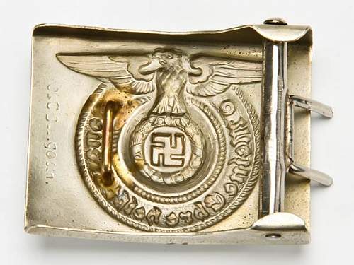 SS belt buckle genuine?