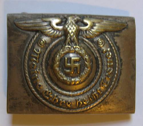 SS buckle...fake?