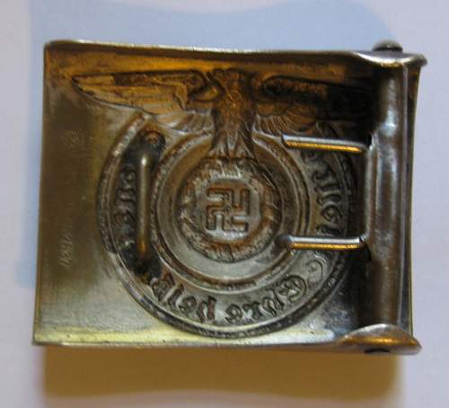 SS buckle...fake?