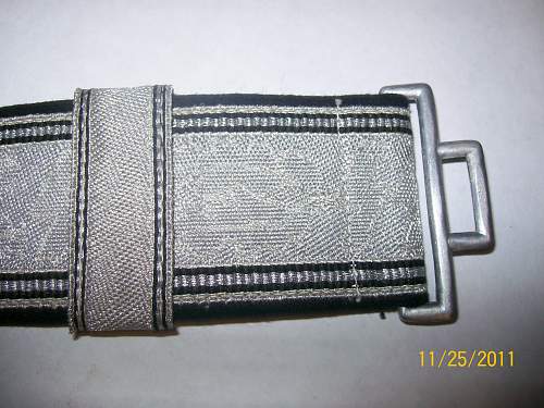 SS Officers brocade belt...fake or original??