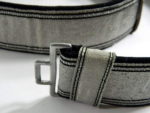 SS Officers brocade belt...fake or original??