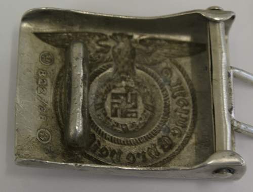 SS belt buckle 822/38: real or fake?