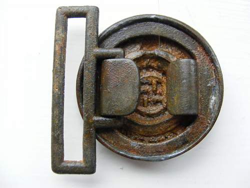 Unmarked SS Officer's Buckle