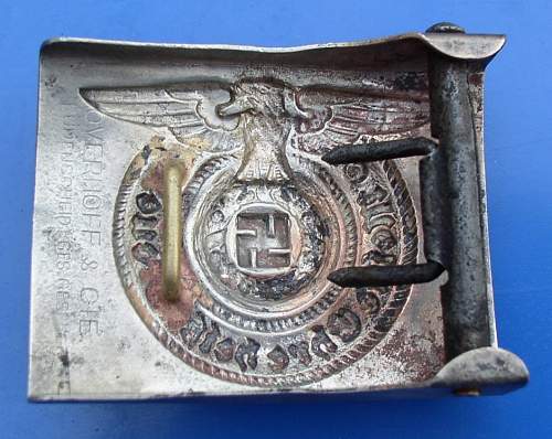 Full title SS buckle by Overhoff