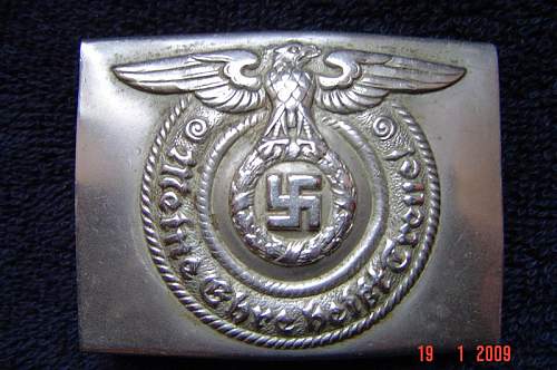 Full title SS buckle by Overhoff