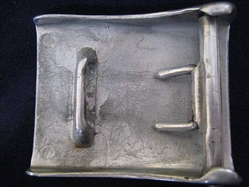 Waffen SS Zinc buckle