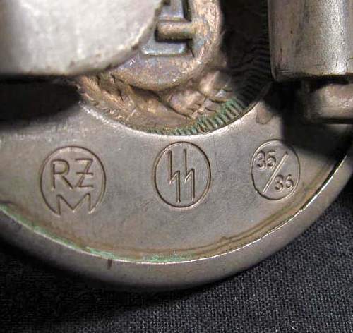 SS officer's buckle... real or fake?